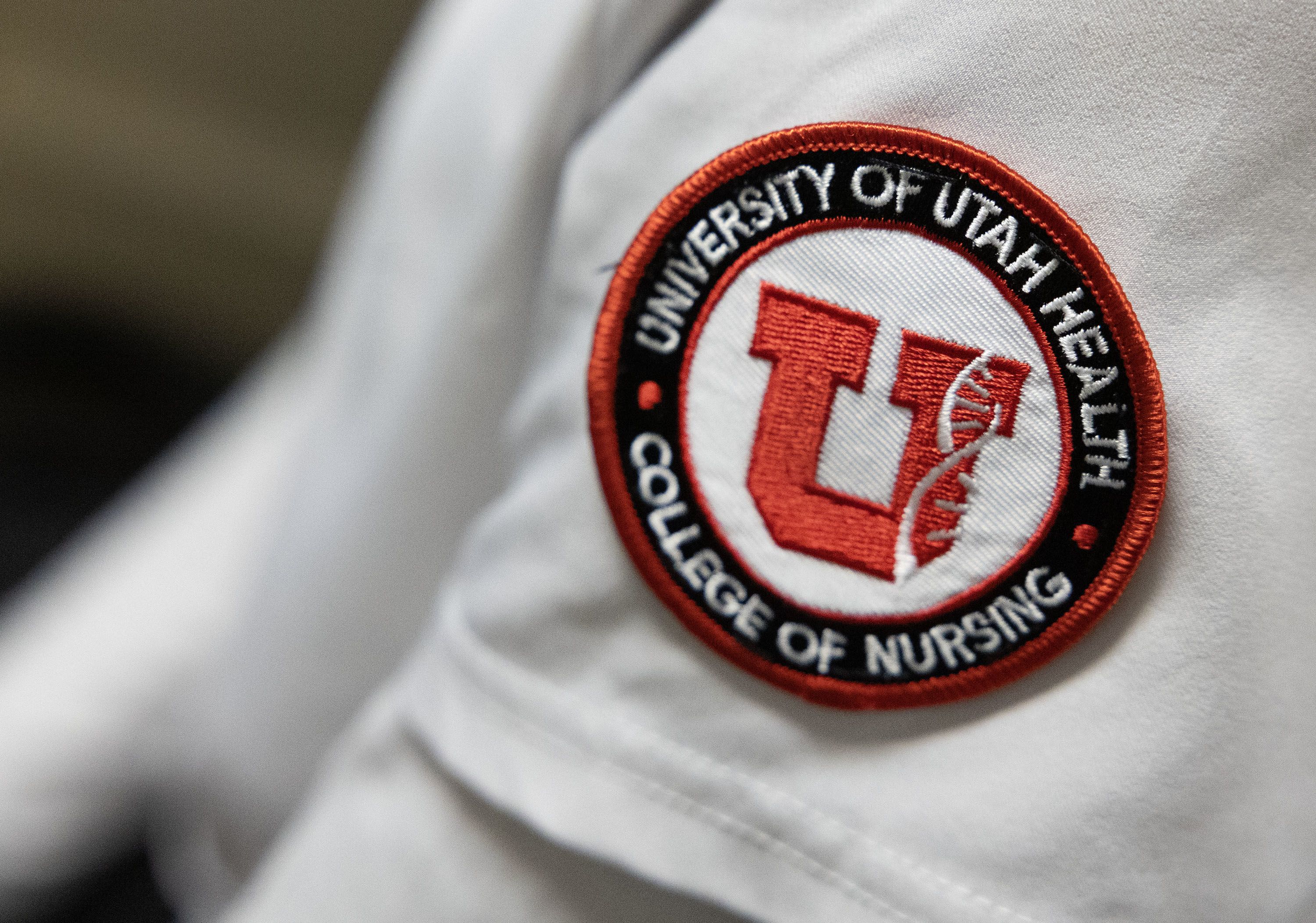 Elizabeth Shvora, a student at the University of Utah College of Nursing, works at the Salt Lake Valley Youth Center.