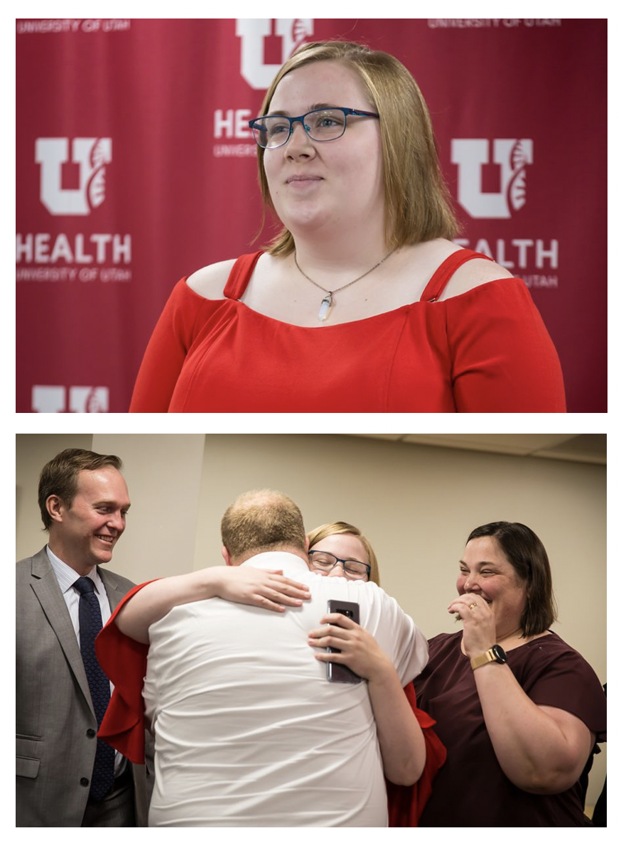 Julia Ludlow, parents, and former Rep. Ben McAdams speak in support of suicide prevention programming at Utah schools.