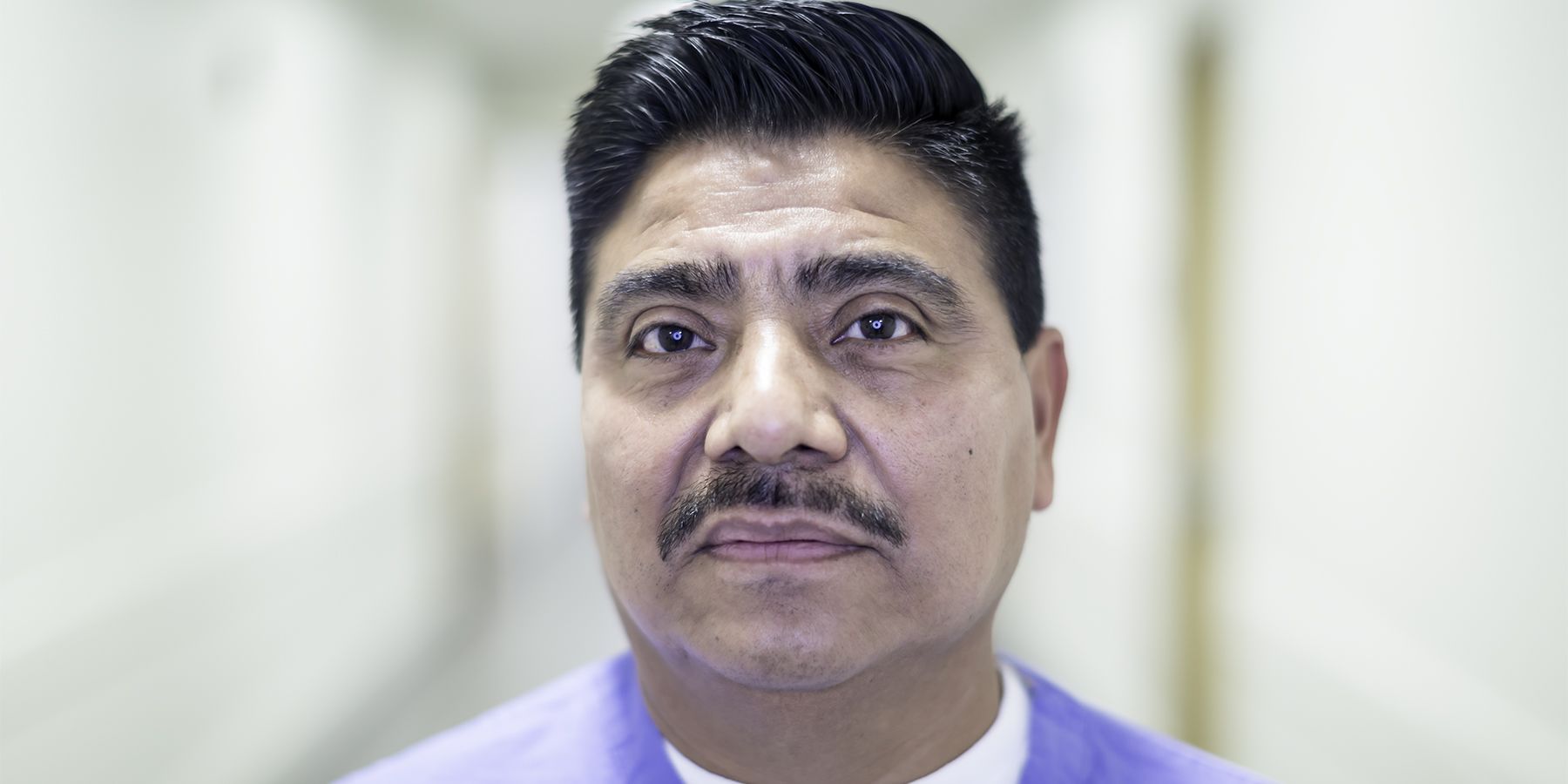 Cornelio Morales, nursing assistant in the Medical ICU.