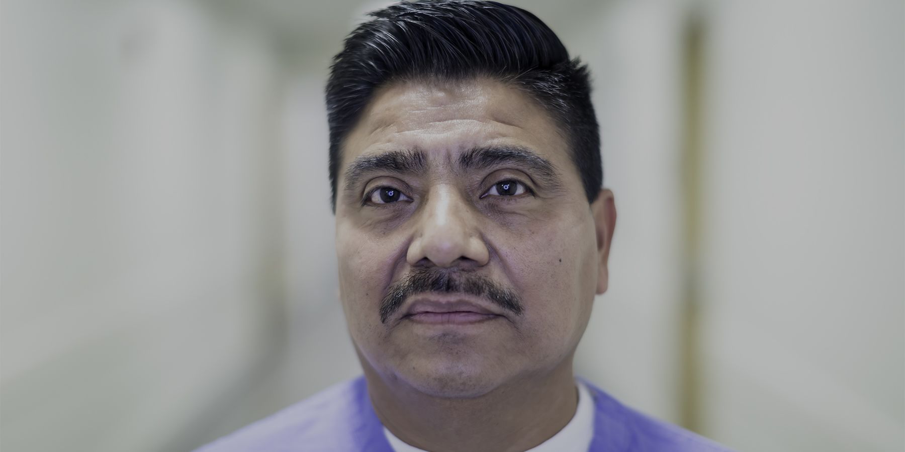 Cornelio Morales, nursing assistant in the Medical ICU.