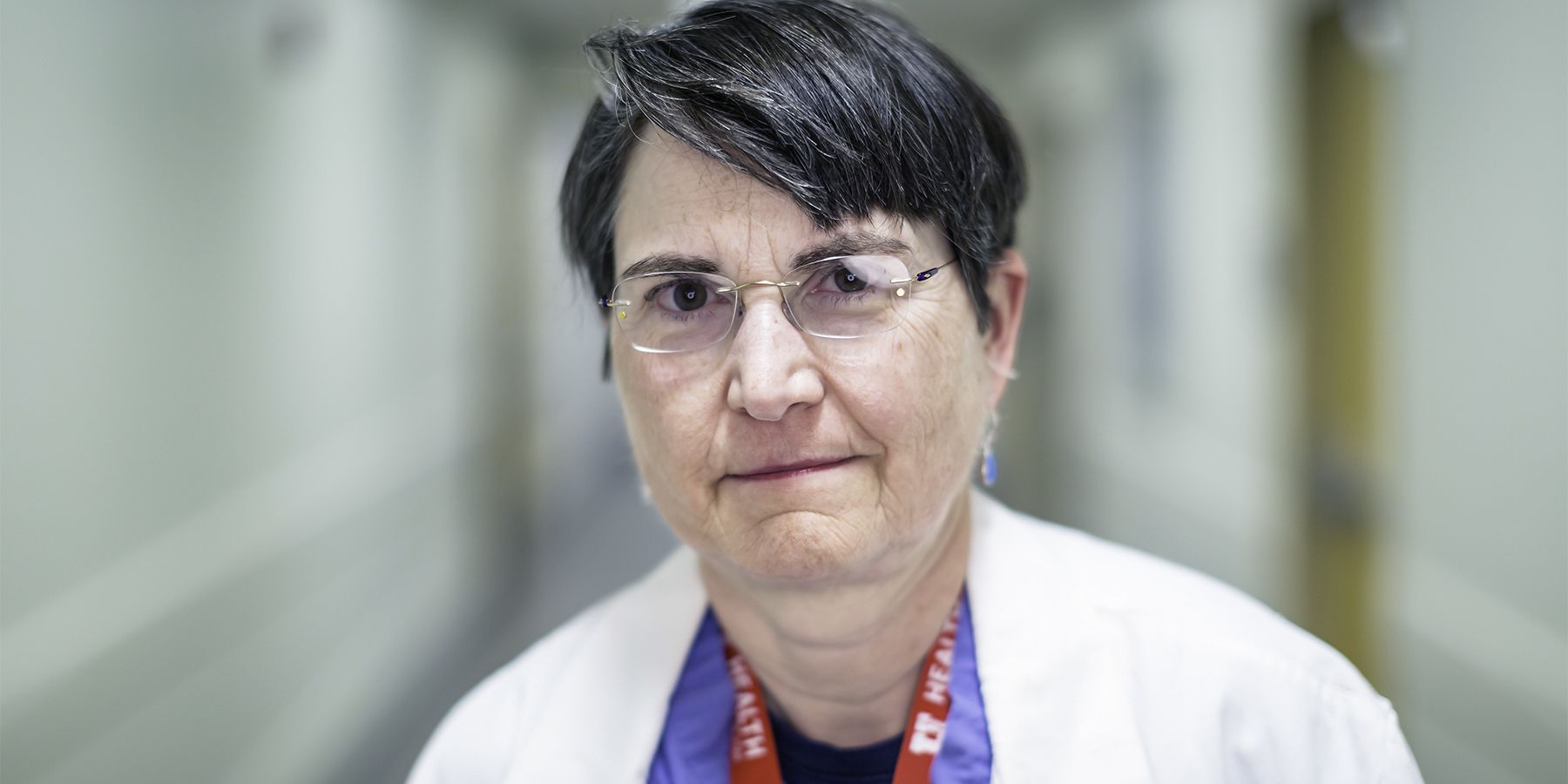 Portrait of Dr. Lynn Keenan, pulmonologist and critical care specialist with University of Utah Health.